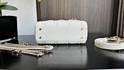Fortok Dior Classic Lady Diana Bag Black & White 17x7x15cm - 6