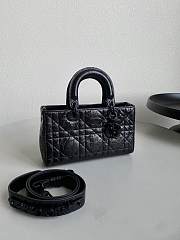 Fortok Dior Lady D-Sire Bag Black 26×15×8cm - 6