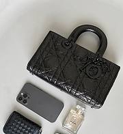 Fortok Dior Lady D-Sire Bag Black 26×15×8cm - 1