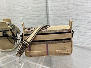 Fortok Dior Camp Bag Beige 23x15x8cm - 4