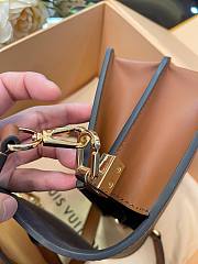Fortok Louis Vuitton Mini Dauphine Bag Monogram and Monogram Reverse Coated Canvas M45959 20x15x9cm - 4