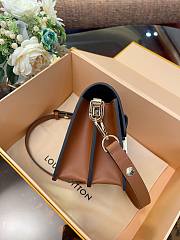 Fortok Louis Vuitton Mini Dauphine Bag Monogram and Monogram Reverse Coated Canvas M45959 20x15x9cm - 2