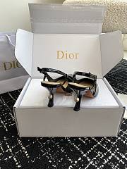 Fortok Dior Tribales Slingback Pump Black Patent Calfskin  - 3