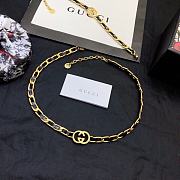 Fortok Gucci Necklace and Bracelet Set - 1