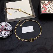 Fortok Gucci Necklace and Bracelet Set - 4