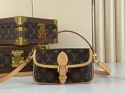 Fortok Louis Vuitton Nano Diane Bag Monogram Brown M83566 19x10.5x6cm - 1