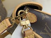 Fortok Louis Vuitton Nano Diane Bag Monogram Brown M83566 19x10.5x6cm - 4