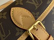 Fortok Louis Vuitton Nano Diane Bag Monogram Brown M83566 19x10.5x6cm - 2