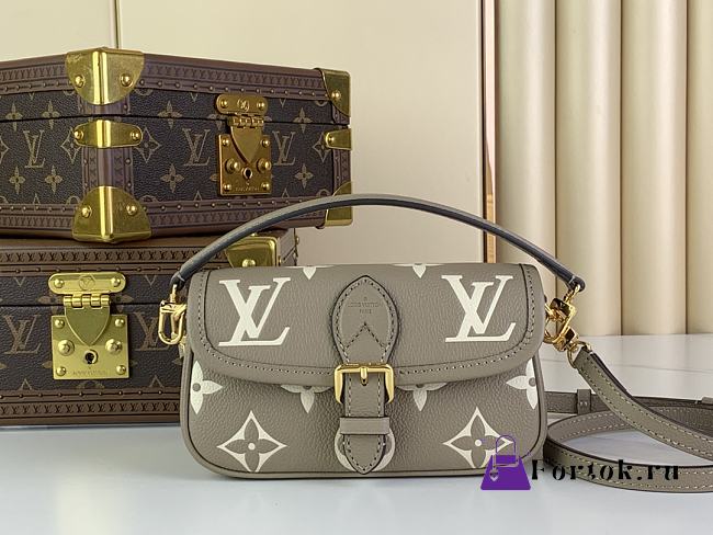 Fortok Louis Vuitton Nano Diane Bag Biocolor M83566 19x10.5x6cm - 1