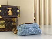 Fortok Louis Vuitton Mini Bumbag Sky Blue Monogram Denim M83353 17x12x9.5cm  - 6