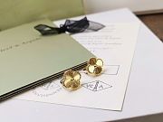 Fortok Van Cleef & Arpels Four-leaf Clover Earrings Silver/Gold/Rose Gold - 4
