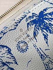 Fortok Louis Vuitton Zippy Wallet Lagoon Blue M83624 19.5x10.5x2.5cm - 2