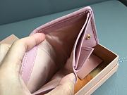 Fortok MiuMiu Pocket Wallet Pink 8x11cm - 2