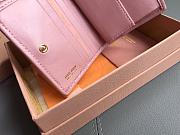 Fortok MiuMiu Pocket Wallet Pink 8x11cm - 4
