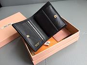 Fortok MiuMiu Pocket Wallet Black 8x11cm - 6