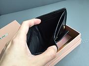 Fortok MiuMiu Pocket Wallet Black 8x11cm - 5