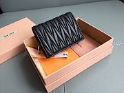 Fortok MiuMiu Pocket Wallet Black 8x11cm - 3
