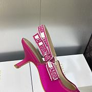 Fortok Dior J’Adior Slingback Pump Pink  - 2