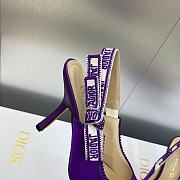 Fortok Dior J’Adior Slingback Pump Purple - 5