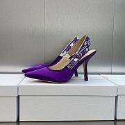 Fortok Dior J’Adior Slingback Pump Purple - 2