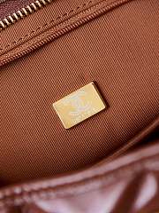 Fortok Chanel 24A Hobo Bag Brown AS4923 29x32x10cm - 3