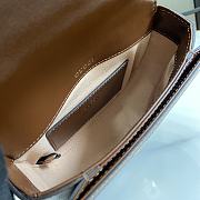 Fortok Gucci Horsebit 1955 Mini Top Handle Bag Beige 781387 18x15x6.5cm - 3