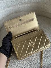 Fortok Chanel 21SS Woc Chain Bag Gold 19.5x12x3.5cm - 6