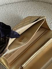 Fortok Chanel 21SS Woc Chain Bag Gold 19.5x12x3.5cm - 5