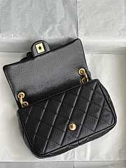 Fortok Chanel 24P Thick Chain Bag Black 23x15x5cm - 2