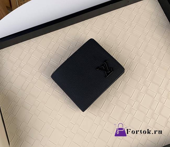 Fortok Louis Vuitton Multiple Wallet Black M69829 11.5x9x1.5cm - 1