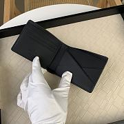 Fortok Louis Vuitton Multiple Wallet Black M69829 11.5x9x1.5cm - 3
