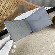 Fortok Louis Vuitton Multiple Wallet Grey M81026 11.5x9x1.5cm - 3