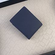 Fortok Louis Vuitton Multiple Wallet Dark Blue M81822 11.5x9x1.5cm - 4
