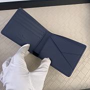 Fortok Louis Vuitton Multiple Wallet Dark Blue M81822 11.5x9x1.5cm - 2