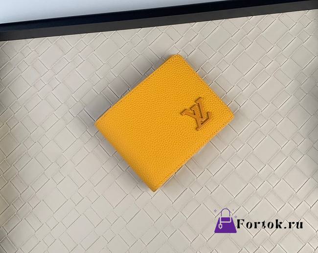 Fortok Louis Vuitton Multiple Wallet Dark Yellow M81820 11.5x9x1.5cm - 1