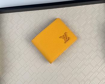 Fortok Louis Vuitton Multiple Wallet Dark Yellow M81820 11.5x9x1.5cm