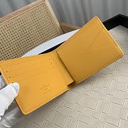 Fortok Louis Vuitton Multiple Wallet Dark Yellow M81820 11.5x9x1.5cm - 4