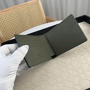  Fortok Louis Vuitton Multiple Wallet Khaki Green M81734 11.5x9x1.5cm  - 4