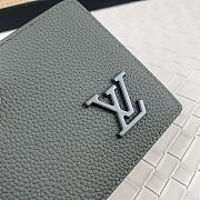  Fortok Louis Vuitton Multiple Wallet Khaki Green M81734 11.5x9x1.5cm  - 3