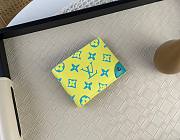 Fortok Louis Vuitton Slender Wallet Yellow M82004 11x8.5x2cm - 1
