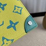 Fortok Louis Vuitton Slender Wallet Yellow M82004 11x8.5x2cm - 6