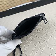Fortok Louis Vuitton Key Pouch Black M81031 12x7x1.5cm - 5