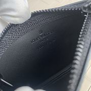 Fortok Louis Vuitton Key Pouch Black M81031 12x7x1.5cm - 4