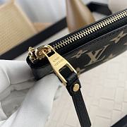 Fortok Louis Vuitton Key Pouch Biocolor Monogram Empreinte M80885 12x7x1.5cm - 6