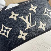 Fortok Louis Vuitton Key Pouch Biocolor Monogram Empreinte M80885 12x7x1.5cm - 2