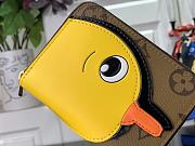 Fortok Louis Vuitton Zippy Coin Little Yellow Duck Wallet M83690 11x8x2cm - 5