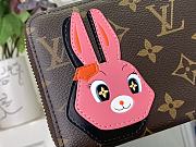 Fortok Louis Vuitton Zippy Zipper Bunny Wallet M83698 19.5x10.5x2.5cm - 2