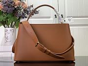 Fortok Louis Vuitton Capucines Large Handbag Brown M24067 38x16x23cm  - 5