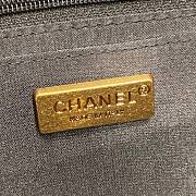 Fortok Chanel 23C Sequin Flap Bag Black 20cm - 4