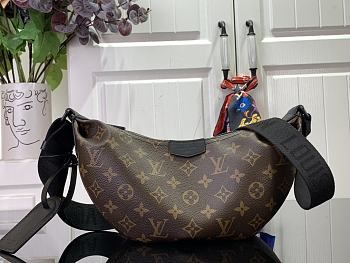 Fortok Louis Vuitton Hamac PM Bag Brown M47158 28.5x15x8cm